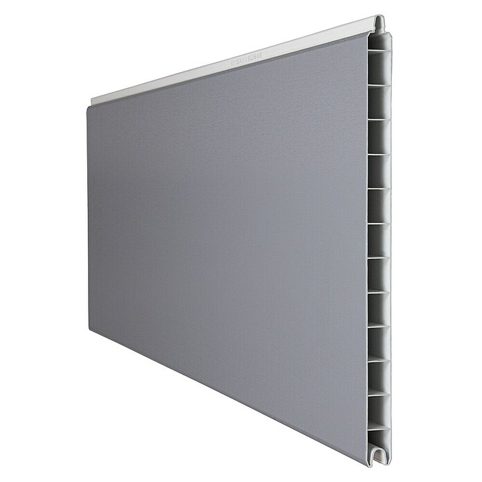 GroJa BasicLine Steckzaun (180 x 1,9 cm, Silbergrau) | BAUHAUS
