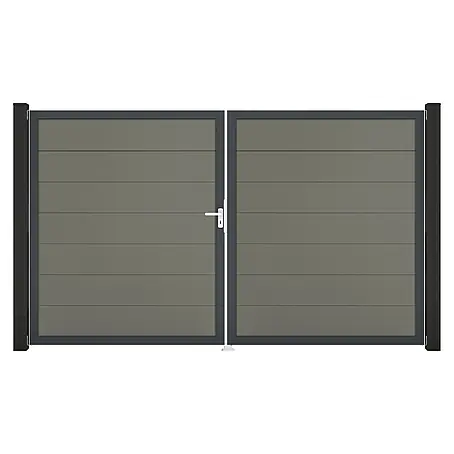GroJa Solid Gartentor Grande