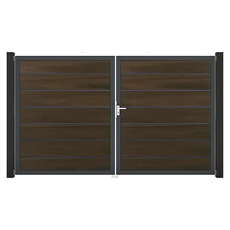 GroJa Solid Gartentor Grande Premium