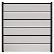 GroJa BasicLine Steckzaun Premium (180 x 180 cm, Weiß) | BAUHAUS