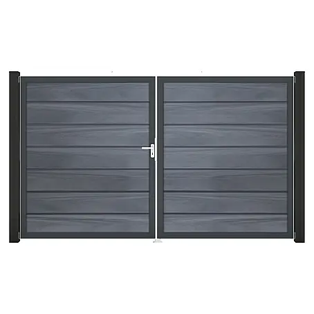 GroJa Solid Gartentor Grande Premium