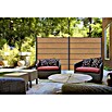 GroJa BasicLine Steckzaun Premium (180 x 180 cm, Asteiche Natur) | BAUHAUS