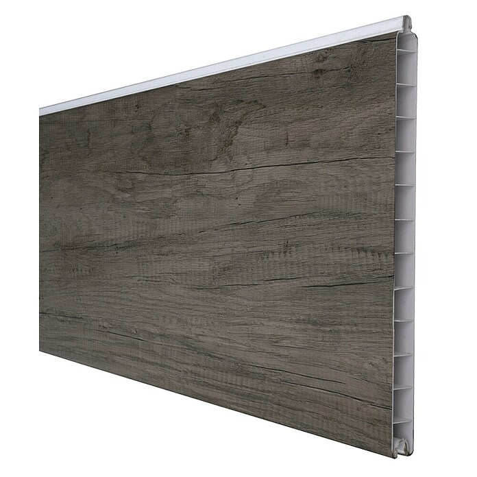 GroJa BasicLine Steckzaun (180 x 1,9 cm, Monument Oak) | BAUHAUS