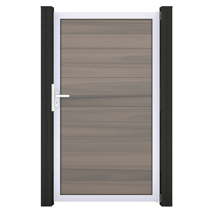 GroJa Solid Gartentor (100 x 180 cm, Beige (EV1)) | BAUHAUS