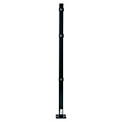 Peddy Shield Zaun-Set ESM (2 x 1 m, Anthrazit, 21 -tlg., Mit Montageplatte) | BAUHAUS