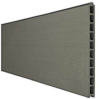 GroJa Solid Steckzaun Grande (180 x 24 cm, Grau)