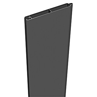 GroJa Lumino Steckzaun-Element (B x H: 180 x 15 cm, Anthrazit)