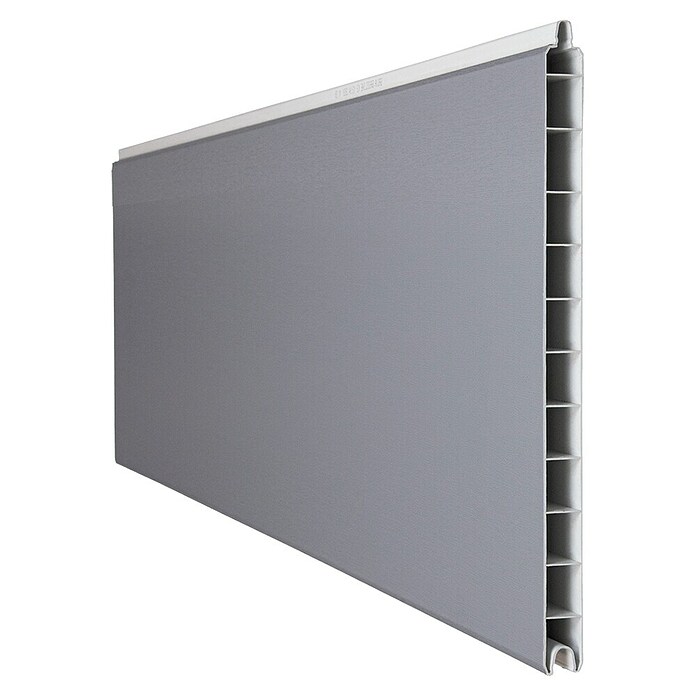 GroJa BasicLine Steckzaun Premium (180 x 28,4 cm, Silbergrau) | BAUHAUS