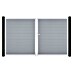 GroJa BasicLine Gartentor Schmal 