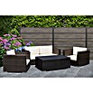GroJa BasicLine Steckzaun Premium (180 x 180 cm, Monument Oak) | BAUHAUS