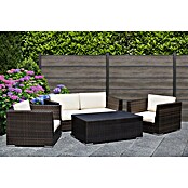 GroJa BasicLine Steckzaun Premium (180 x 180 cm, Monument Oak) | BAUHAUS