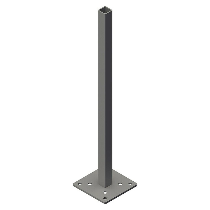 GroJa Konsole (13 x 60 cm, Passend für: 7x7 Alu-Steckzaunpfosten in 100 und 190 cm Länge) | BAUHAUS