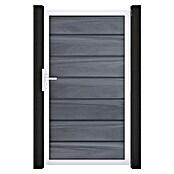 GroJa Solid Gartentor Grande Premium (100 x 180 cm, Steingrau (EV1)) | BAUHAUS