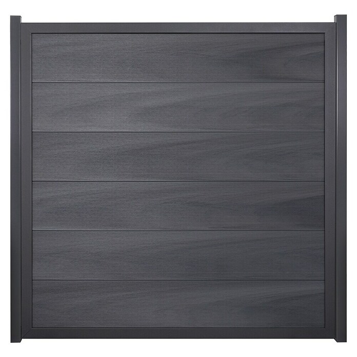 GroJa Viento Steckzaun (180 x 180 cm, Steingrau (EDB703)) | BAUHAUS