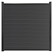 GroJa BasicLine Steckzaun Schmal (180 x 180 cm, Anthrazit) | BAUHAUS