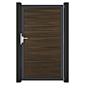GroJa Solid Gartentor (100 x 180 cm, Walnuss (DB703)) | BAUHAUS