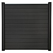 GroJa Solid Steckzaun (180 x 180 cm, Anthrazitgrau) | BAUHAUS