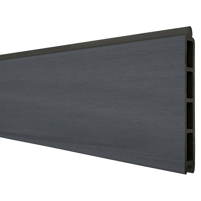 GroJa Solid Steckzaun (180 x 15 cm, Steingrau) | BAUHAUS