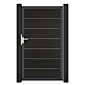 GroJa Solid Gartentor Grande Premium (100 x 180 cm, Schwarz (DB703)) | BAUHAUS