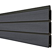 GroJa Solid Steckzaun Rhombus (180 x 30 cm, Steingrau) | BAUHAUS