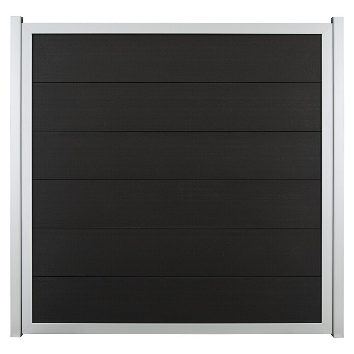 GroJa Viento Steckzaun (180 x 180 cm, Anthrazitgrau (EV1)) | BAUHAUS