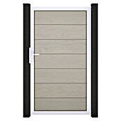 GroJa Solid Gartentor Grande (100 x 180 cm, Sand) | BAUHAUS