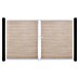 GroJa BasicLine Gartentor Schmal 