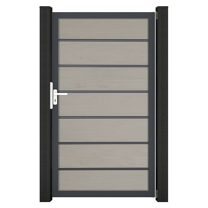 GroJa Solid Gartentor Grande Premium (100 x 180 cm, Sand (DB703)) | BAUHAUS
