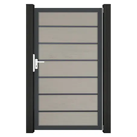 GroJa Solid Gartentor Grande Premium