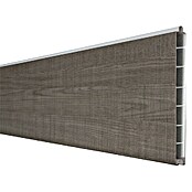 GroJa BasicLine Steckzaun Schmal (180 x 15 cm, Grey Ash Cut) | BAUHAUS