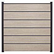 GroJa BasicLine Steckzaun Premium (180 x 180 cm, Sheffield Oak) | BAUHAUS