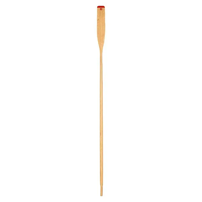 Riemen - Ø x L: 44 mm x 210 cm, 1 Stk. - Paddel aus hellem Holz mit rotem Griff, perfekt für entspannte Fahrten auf dem Wasser.