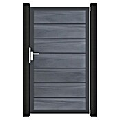 GroJa Solid Gartentor Grande Premium (100 x 180 cm, Steingrau (EDB703)) | BAUHAUS