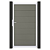 GroJa Solid Gartentor Grande (100 x 180 cm, Grau (EV1)) | BAUHAUS