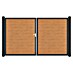 GroJa BasicLine Gartentor Schmal 