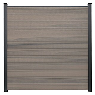 GroJa Solid Steckzaun (180 x 180 cm, Beige)