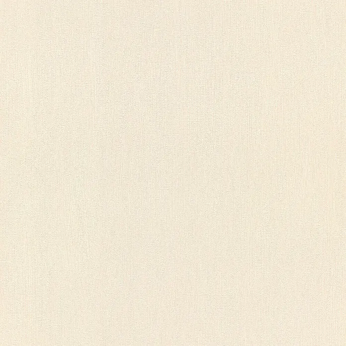 Rasch Selection Vliestapete Relief - Apricot, Uni, L x B: 10,05 x 0,53 m - Helle beige, subtil texturierte Oberfläche mit einem schwachen Linienmuster.