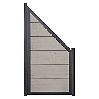 GroJa Viento Sichtschutz-Abschlusselement (90 x 180 cm, Beige (DB))