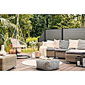 GroJa Solid Steckzaun (180 x 180 cm, Grau) | BAUHAUS