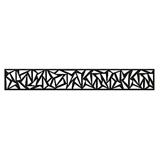 GroJa mix-it Einsatz (L x B x H: 0,4 x 179,5 x 25,5 cm, Aluminium, Triangle)