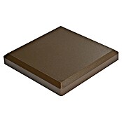 GroJa Solid Pfostenkappe (10 x 10 cm, Kunststoff, Terra) | BAUHAUS