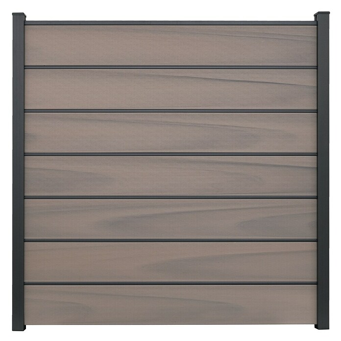 GroJa Solid Steckzaun Grande Premium (180 x 180 cm, Beige) | BAUHAUS
