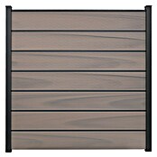 GroJa Solid Steckzaun Grande Premium (180 x 180 cm, Beige) | BAUHAUS