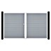 GroJa BasicLine Gartentor Schmal 