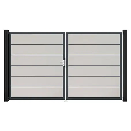 GroJa BasicLine Gartentor Premium