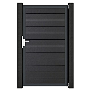 GroJa Solid Gartentor (100 x 180 cm, Anthrazitgrau (DB703))
