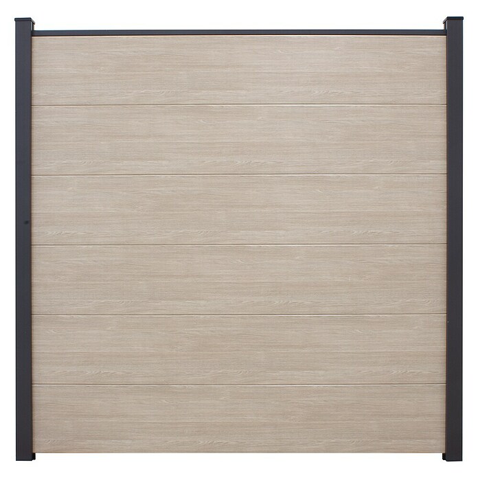 GroJa BasicLine Steckzaun (180 x 30 cm, Sheffield Oak) | BAUHAUS