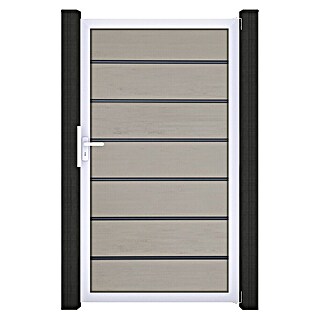 GroJa Solid Gartentor Grande Premium (100 x 180 cm, Sand)