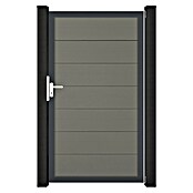 GroJa Solid Gartentor Grande (100 x 180 cm, Grau (DB703)) | BAUHAUS