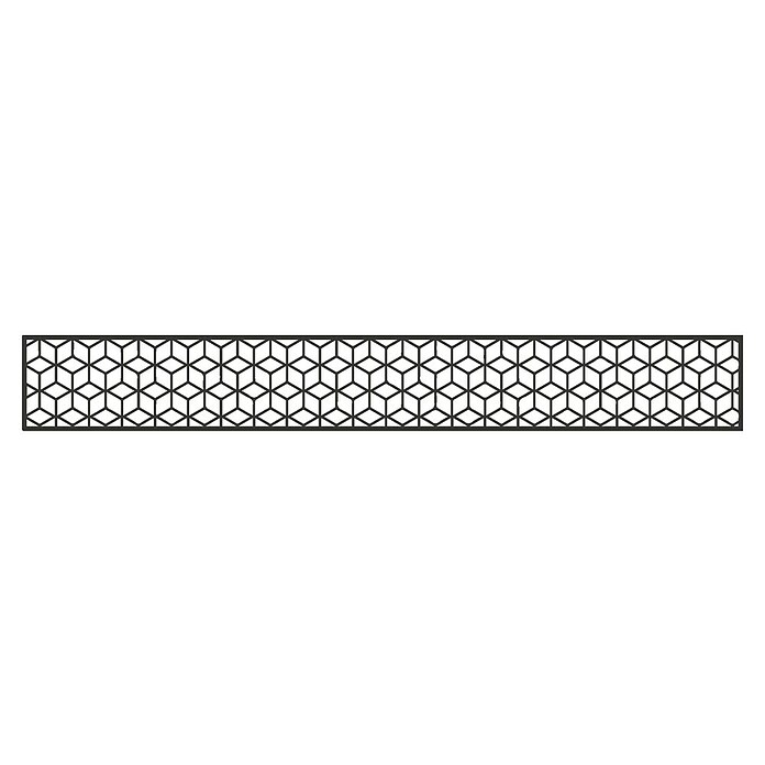 GroJa mix-it Einsatz (L x B x H: 0,4 x 179,5 x 25,5 cm, Aluminium, Cube) | BAUHAUS